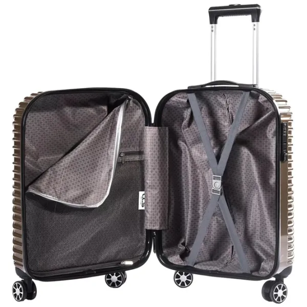 Valiză CCS 5186 Set 105l/ Gold photo 6 Valiză CCS 5186 Set 105l/ Gold photo 6