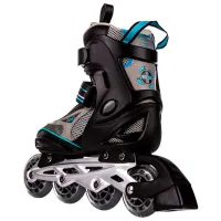 Role Blackwheels BW-690W () pentru băieți/ pentru copii/ Black photo 3