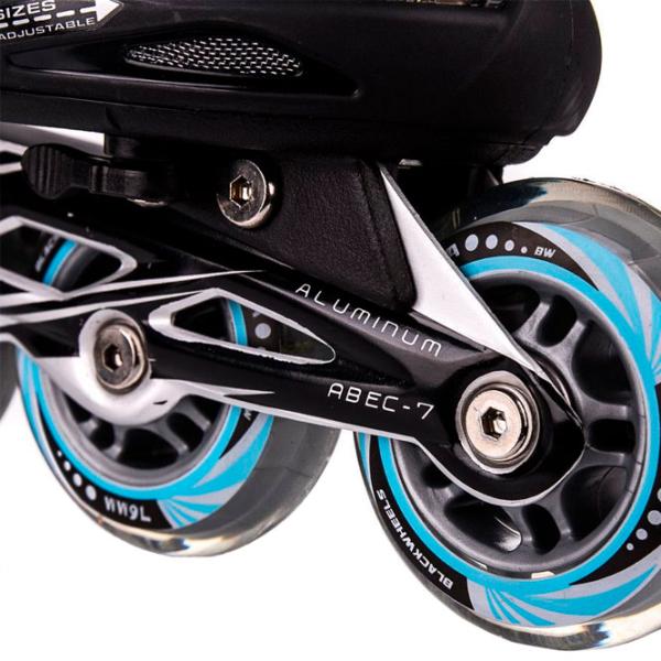 Role Blackwheels BW-690W () pentru băieți/ pentru copii/ Black photo 5 Role Blackwheels BW-690W () pentru băieți/ pentru copii/ Black photo 5