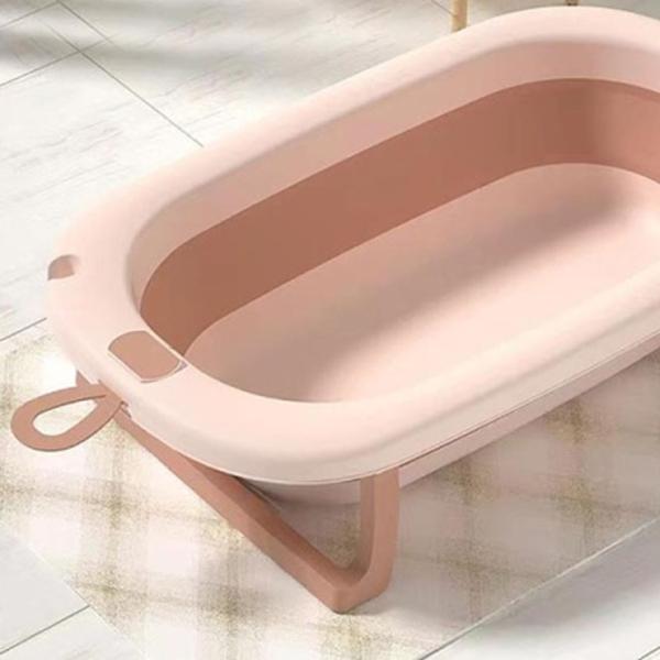 Cădiță pentru bebeluși BabyIp Folding pentru fetițe/ 0 - 12 luni/ Pink photo 2 Cădiță pentru bebeluși BabyIp Folding pentru fetițe/ 0 - 12 luni/ Pink photo 2