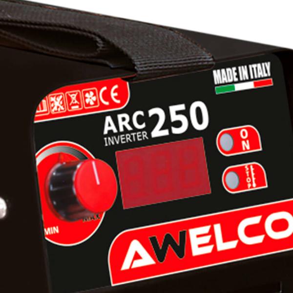 Сварочный аппарат Awelco ARC250 230 В ручная дуговая (MMA)/ Черный photo 2