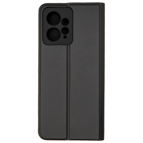Чехол для смартфона Xiaomi Redmi Note 12 4G Rival/ Чехол книжка/ Soft/ Черный photo 2
