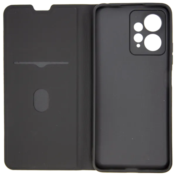 Чехол для смартфона Xiaomi Redmi Note 12 4G Rival/ Чехол книжка/ Soft/ Черный photo 3
