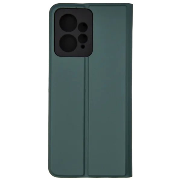 Husă pentru smartphone Xiaomi Redmi Note 12 4G WAVE/ Book Cover/ Soft/ Dark Green photo 2