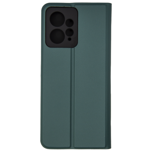 Husă pentru smartphone Xiaomi Redmi Note 12 4G WAVE/ Book Cover/ Soft/ Dark Green photo 2