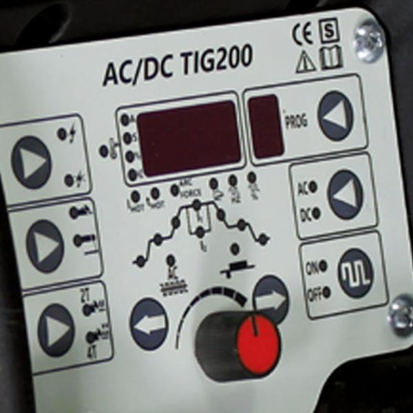 Сварочный аппарат Awelco TIG200AC/ DC PULSE 230 В ручная дуговая (MMA), аргонно дуговая (TIG)/ Черный photo 2