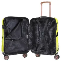 Valiză CCS 5217 45l/ Black Yellow photo 5