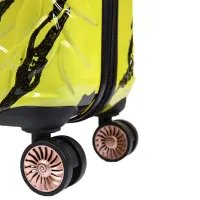 Valiză CCS 5217 45l/ Black Yellow photo 6