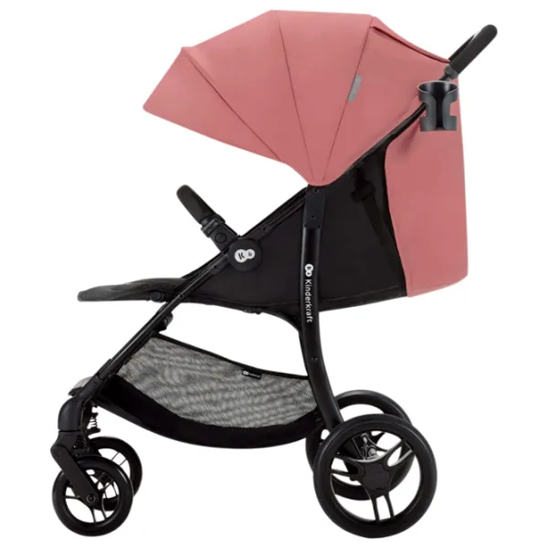 Детская коляска KinderKraft Askoy 5902533920396/ Розовый photo 4 Детская коляска KinderKraft Askoy 5902533920396/ Розовый photo 4