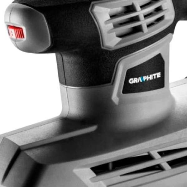 Șlefuitor Graphite 59G325 Cu vibrații/ 300 W/ Gray photo 3 Șlefuitor Graphite 59G325 Cu vibrații/ 300 W/ Gray photo 3
