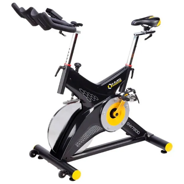 Bicicletă fitness HMS SW7200 Orizontală/ Black photo 2