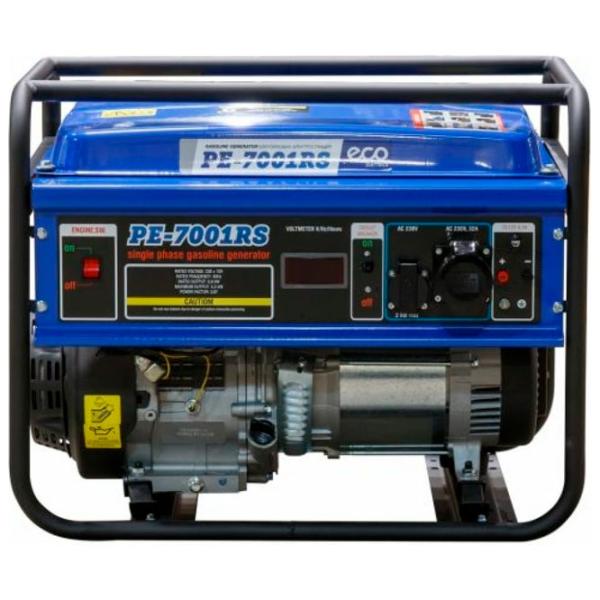Генератор Eco PE-7001RS 220 В Бензин/ 5 кВт photo 2 Генератор Eco PE-7001RS 220 В Бензин/ 5 кВт photo 2