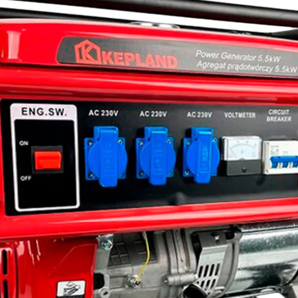 Генератор Kepland ZH6500 220 В Бензин/ 5 кВт photo 6 Генератор Kepland ZH6500 220 В Бензин/ 5 кВт photo 6