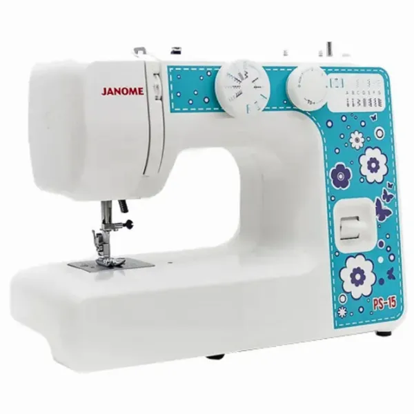 Mașină de cusut Janome PS-15 Electromecanică/ White photo 2