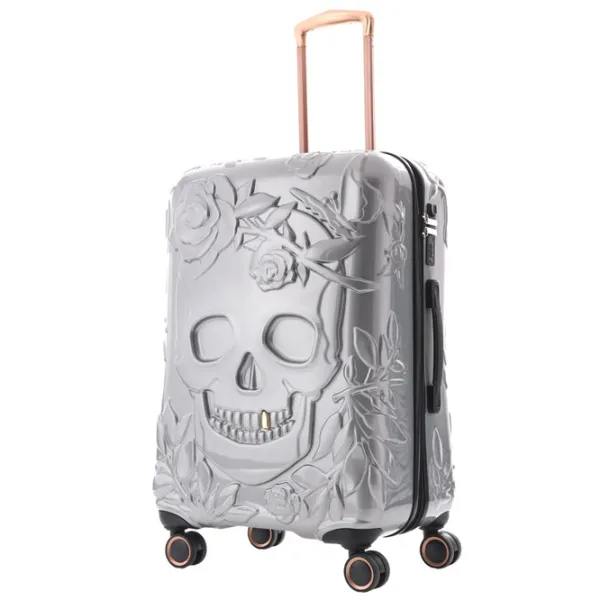 Чемодан CCS 5217 105л/ Серебряный photo 2 Чемодан CCS 5217 105л/ Серебряный photo 2