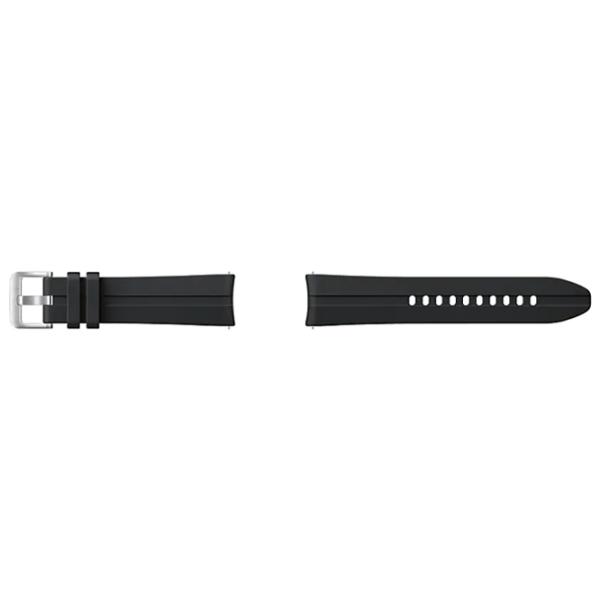 Ремень Samsung Galaxy Watch 3 Ridge Силикон/ Черный photo 2 Ремень Samsung Galaxy Watch 3 Ridge Силикон/ Черный photo 2