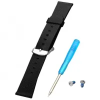 Ремень Apple Watch Classic Buckle Leather/ 42 mm/ Черный Серебристый photo 4