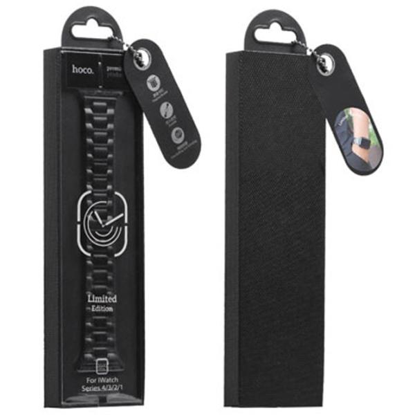 Curelușă Apple Watch Grand Steel Steel/ 44 mm/ Black photo 2 Curelușă Apple Watch Grand Steel Steel/ 44 mm/ Black photo 2