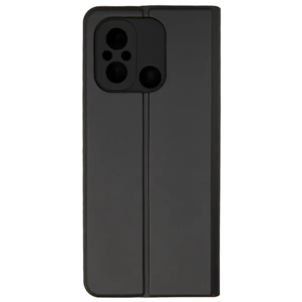 Husă pentru smartphone Xiaomi Redmi 12C Fashion/ Book Cover/ Leather/ Black photo 2 Husă pentru smartphone Xiaomi Redmi 12C Fashion/ Book Cover/ Leather/ Black photo 2
