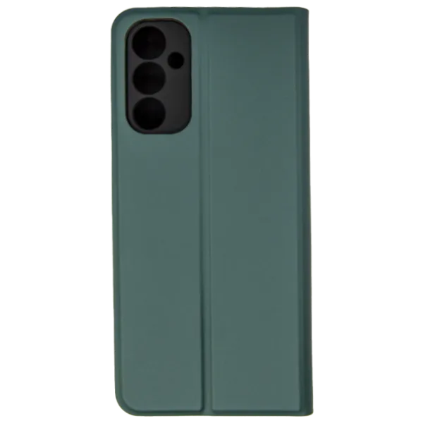 Чехол для смартфона Samsung Galaxy A14 4G WAVE/ Чехол книжка/ Кожа/ Dark Зелёный photo 2 Чехол для смартфона Samsung Galaxy A14 4G WAVE/ Чехол книжка/ Кожа/ Dark Зелёный photo 2