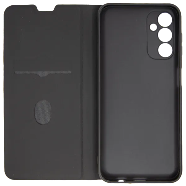 Чехол для смартфона Samsung Galaxy A14 4G WAVE/ Чехол книжка/ Кожа/ Dark Зелёный photo 3 Чехол для смартфона Samsung Galaxy A14 4G WAVE/ Чехол книжка/ Кожа/ Dark Зелёный photo 3