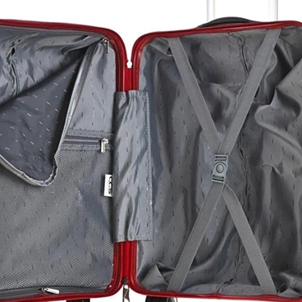 Чемодан CCS 5224 105 л/ Бургундия photo 6 Чемодан CCS 5224 105 л/ Бургундия photo 6