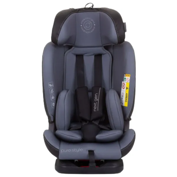 Детское автокресло Chipolino Next Gen  0 месяцев - 12 лет / 36 кг / Серый photo 3 Детское автокресло Chipolino Next Gen  0 месяцев - 12 лет / 36 кг / Серый photo 3