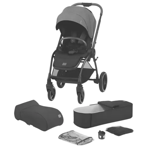 Cărucior pentru copil KinderKraft Evolution Coccoon 5902533914661/ Gray photo 8 Cărucior pentru copil KinderKraft Evolution Coccoon 5902533914661/ Gray photo 8