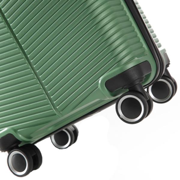 Valiză CCS 5224 105l/ Metalic Green photo 5