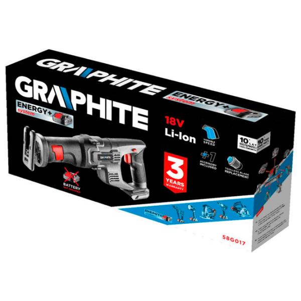 Fierăstrău sabie Graphite 58G017 Gray photo 5