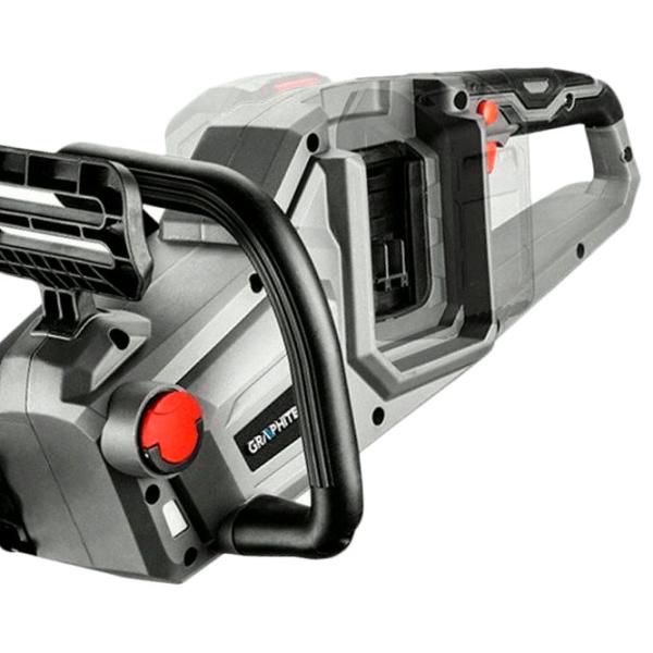 Fierăstrău cu lanţ Graphite 58G043 cu acumulator/ Gray photo 2