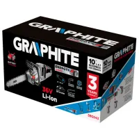 Fierăstrău cu lanţ Graphite 58G043 cu acumulator/ Gray photo 4