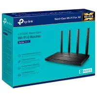 Wi-Fi Router TP-Link Archer AX12 300 Mbit/ s/ 1201 Mbit/ s/ Black photo 5