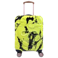 Valiză CCS 5217 105l/ Black Yellow photo 2