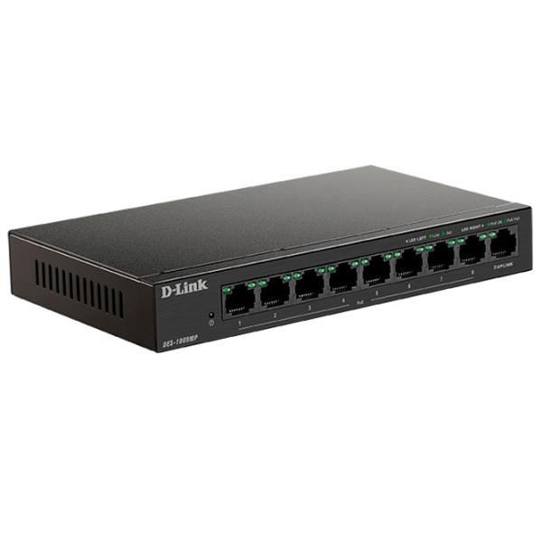 Switch D-Link DES-1009MP/ A1A Black photo 2