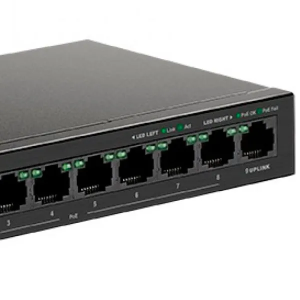 Switch D-Link DES-1009MP/ A1A Black photo 5