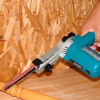 Șlefuitor Makita 9032 Cu bandă/ 500 W/ Blue photo 6