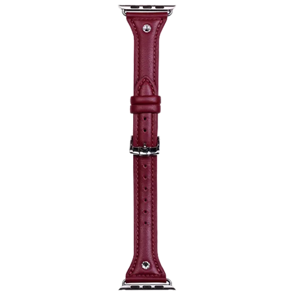 Curelușă Apple Watch WB05 Piele/ 44 mm/ Red photo 2