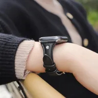 Ремень Apple Watch WB05 Кожа/ 40 мм/ Черный photo 5
