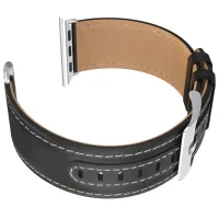 Ремень Apple Watch WB04 Duke Кожа/ 44 mm/ Черный photo 2