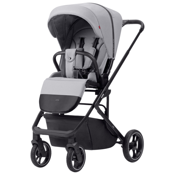 Детская коляска Carrello Alfa 2 in 1 2023 9869-1/ Светло-серый photo 2