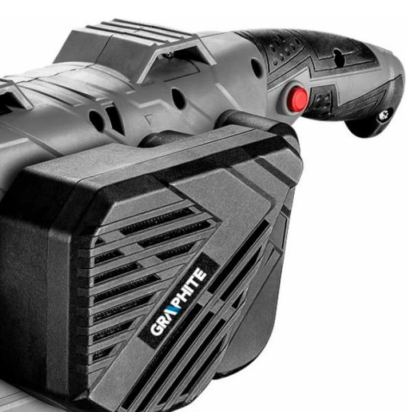 Șlefuitor Graphite 59G395 Cu bandă/ 900 W/ Gray photo 3