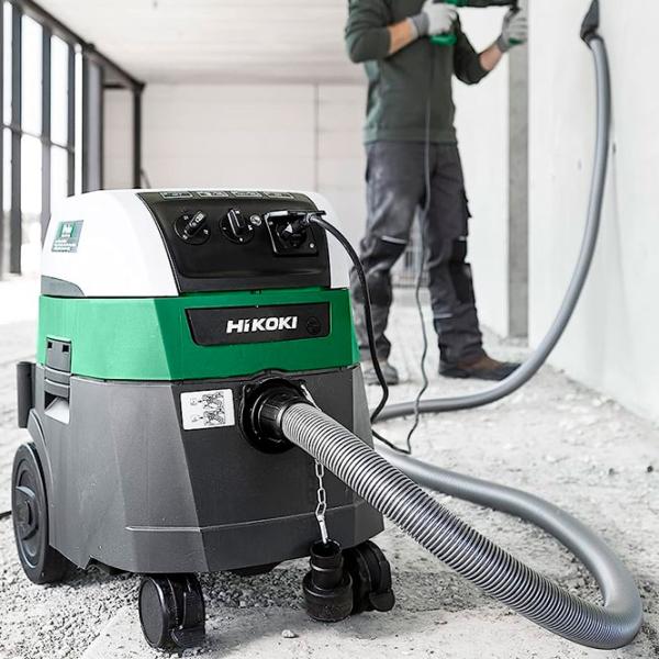 Промышленный пылесос Hikoki RP250YDMWAZ 1200 Вт/ Зелёный photo 5