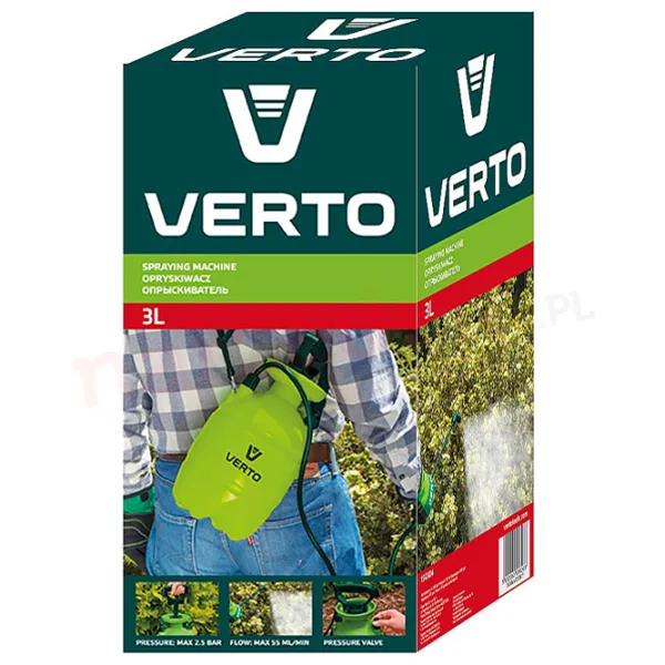 Опрыскиватель Verto 15G504 Рычажный/ Зелёный photo 5