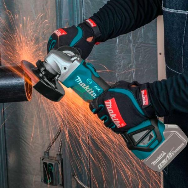 Шлифовальная машина Makita DGA511RTE Угловая / / Синий photo 7