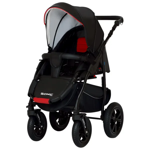 Cărucior pentru copil Verdi Sonic Plus 3 in 1 NR1/ Black photo 6