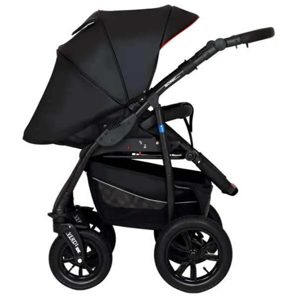 Cărucior pentru copil Verdi Sonic Plus 3 in 1 NR1/ Black photo 7