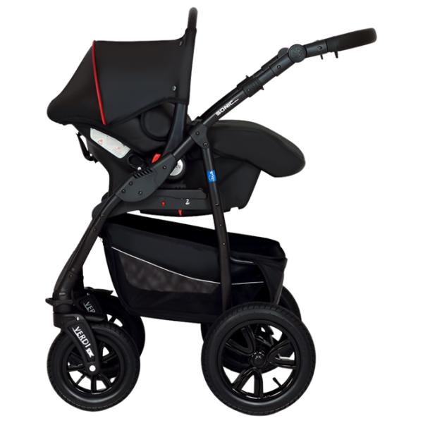 Cărucior pentru copil Verdi Sonic Plus 3 in 1 NR1/ Black photo 8