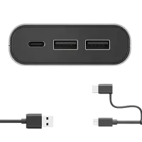 Power Bank Hama HD-10 (183373) 10000 mAh/ Anthracite photo 4
