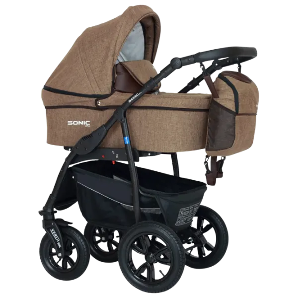 Детская коляска Verdi Sonic Plus 3 in 1 NR14/ Коричневый photo 2